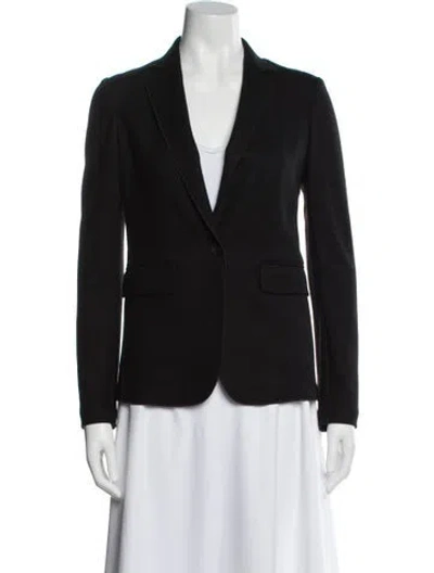 Pre-owned Rag & Bone Wool Blazer In Black
