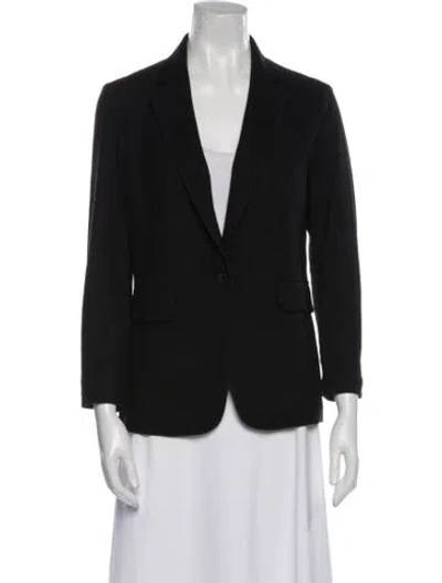 Pre-owned Rag & Bone Wool Blazer In Black