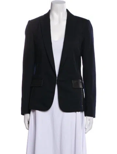 Pre-owned Rag & Bone Wool Blazer In Black