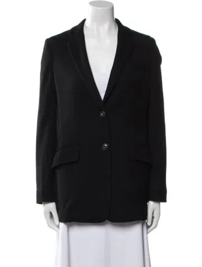 Pre-owned Rag & Bone Wool Blazer In Black