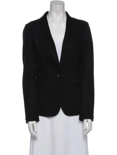 Pre-owned Rag & Bone Wool Blazer In Black