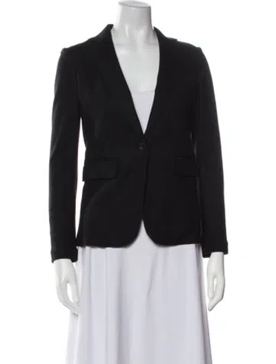 Pre-owned Rag & Bone Wool Blazer In Black