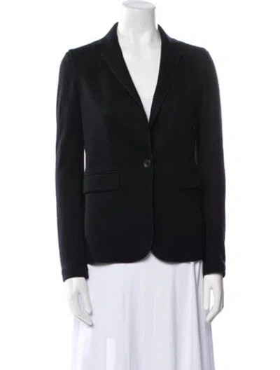 Pre-owned Rag & Bone Wool Blazer In Black