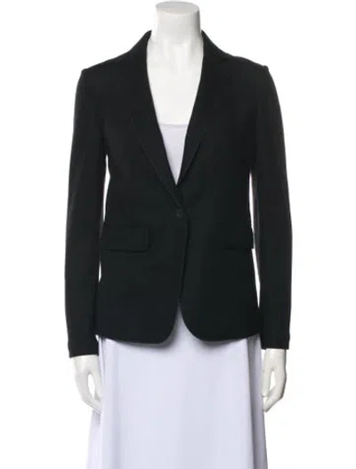 Pre-owned Rag & Bone Wool Blazer In Black