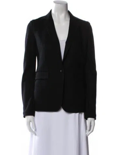 Pre-owned Rag & Bone Wool Blazer In Black
