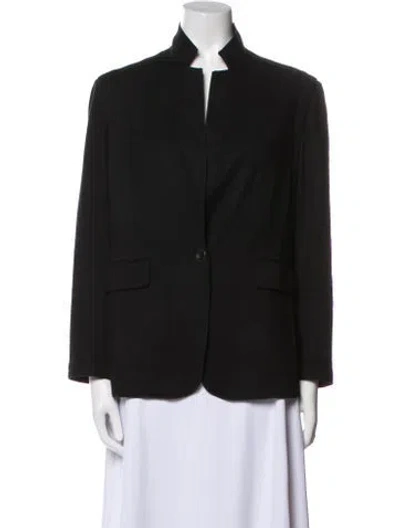 Pre-owned Rag & Bone Wool Blazer In Black