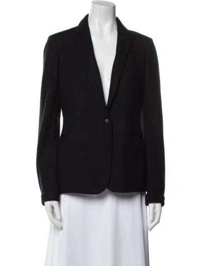 Pre-owned Rag & Bone Wool Blazer In Black