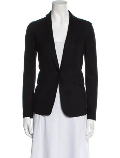 Pre-owned Rag & Bone Wool Blazer In Black