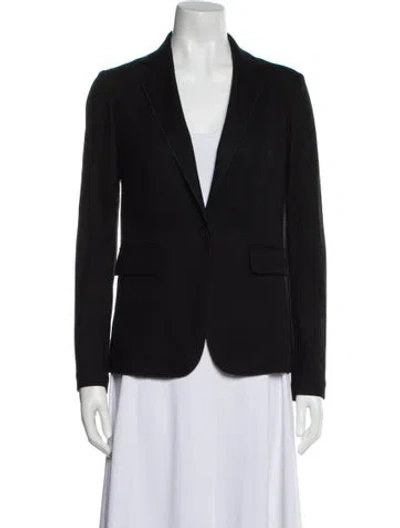 Pre-owned Rag & Bone Wool Blazer In Black