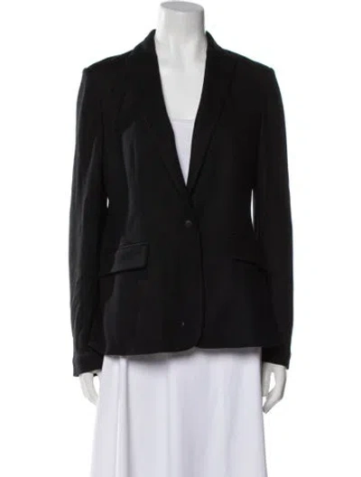 Pre-owned Rag & Bone Wool Blazer In Black