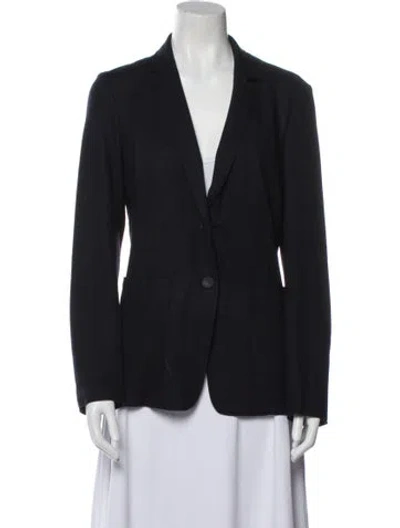 Pre-owned Rag & Bone Wool Blazer In Black
