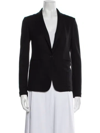 Pre-owned Rag & Bone Wool Blazer In Black