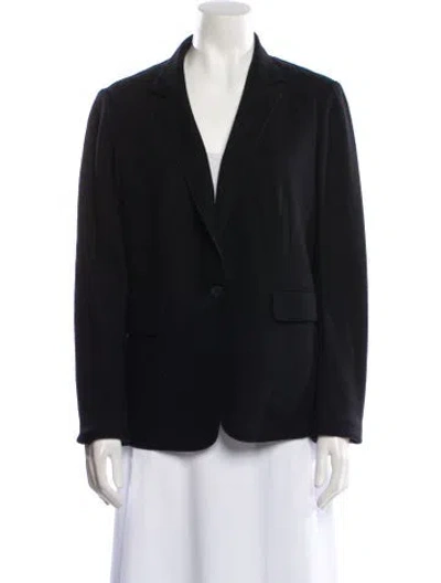 Pre-owned Rag & Bone Wool Blazer In Black