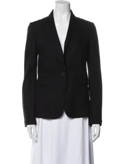 Pre-owned Rag & Bone Wool Blazer In Black