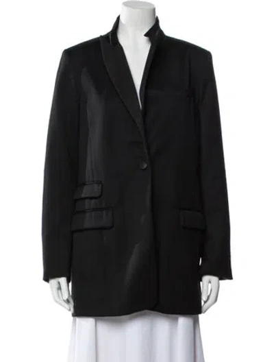 Pre-owned Rag & Bone Wool Blazer In Black