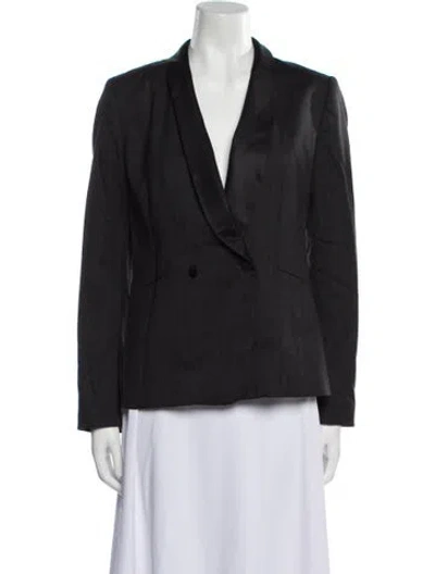 Pre-owned Rag & Bone Wool Blazer In Black