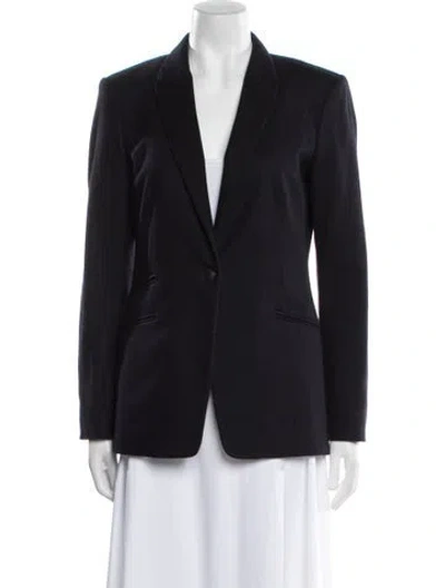 Pre-owned Rag & Bone Wool Blazer In Black