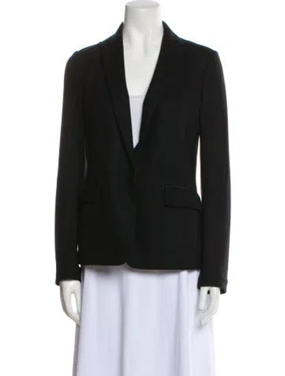 Pre-owned Rag & Bone Wool Blazer In Black