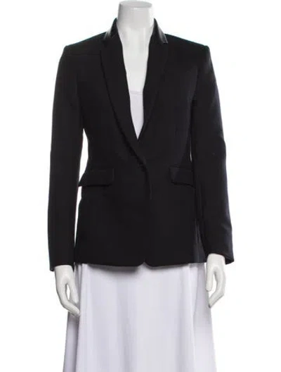Pre-owned Rag & Bone Wool Blazer In Black