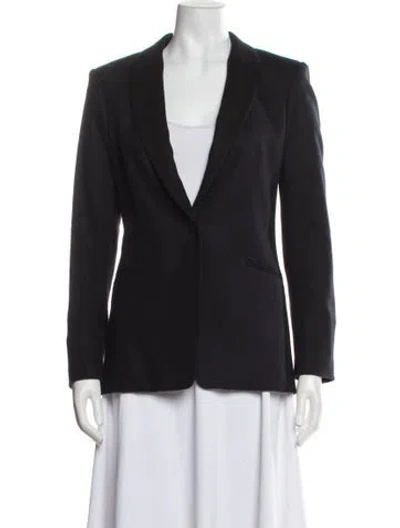 Pre-owned Rag & Bone Wool Blazer In Black