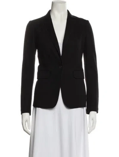Pre-owned Rag & Bone Wool Blazer In Black