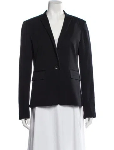 Pre-owned Rag & Bone Wool Blazer In Black