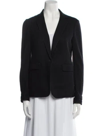 Pre-owned Rag & Bone Wool Blazer In Black