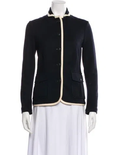 Pre-owned Rag & Bone Wool Blazer In Black