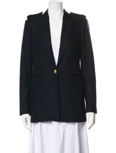 Pre-owned Rag & Bone Wool Blazer In Black