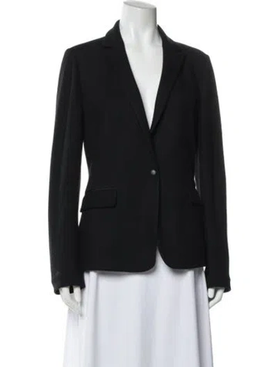 Pre-owned Rag & Bone Wool Blazer In Black