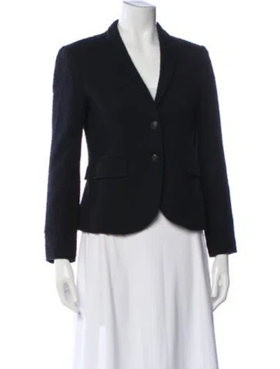Pre-owned Rag & Bone Wool Blazer In Black