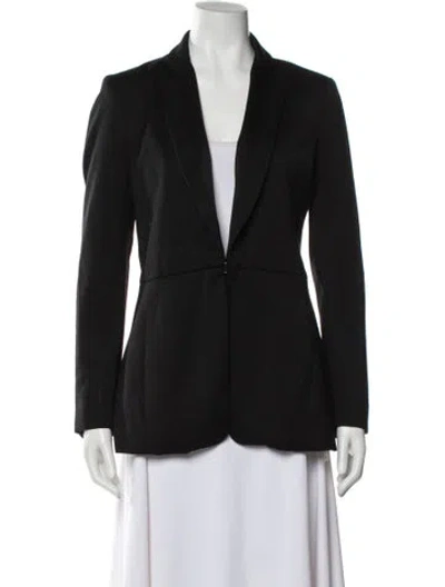 Pre-owned Rag & Bone Wool Blazer In Black