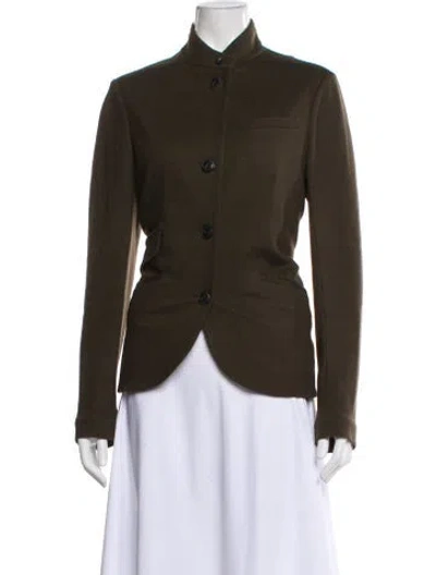 Pre-owned Rag & Bone Wool Blazer In Black