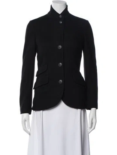 Pre-owned Rag & Bone Wool Blazer In Black