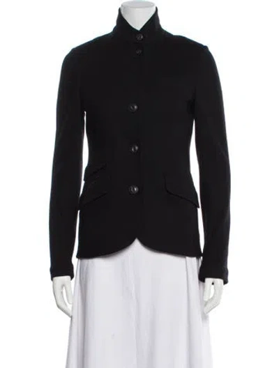 Pre-owned Rag & Bone Wool Blazer In Black