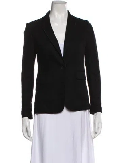 Pre-owned Rag & Bone Wool Blazer In Black