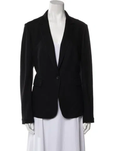 Pre-owned Rag & Bone Wool Blazer In Black