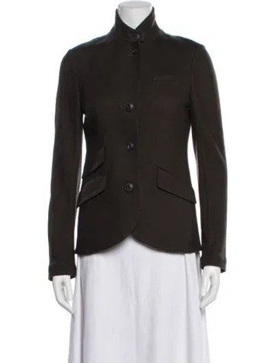 Pre-owned Rag & Bone Wool Blazer In Black