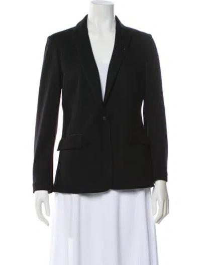 Pre-owned Rag & Bone Wool Blazer In Black