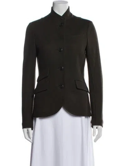 Pre-owned Rag & Bone Wool Blazer In Black