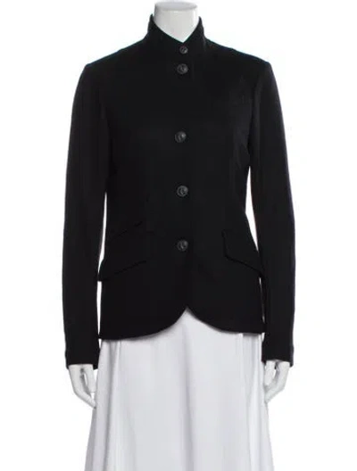 Pre-owned Rag & Bone Wool Blazer In Black