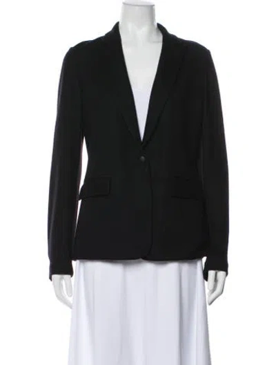 Pre-owned Rag & Bone Wool Blazer In Black
