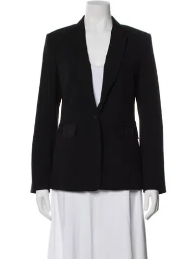 Pre-owned Rag & Bone Wool Blazer In Black