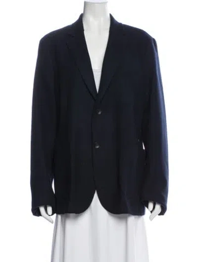 Pre-owned Rag & Bone Wool Blazer In Black