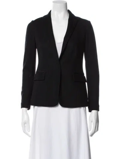 Pre-owned Rag & Bone Wool Blazer In Black