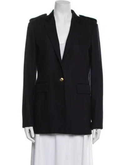 Pre-owned Rag & Bone Wool Blazer In Black