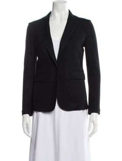 Pre-owned Rag & Bone Wool Blazer In Black
