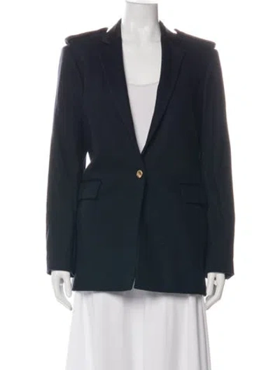 Pre-owned Rag & Bone Wool Blazer In Black