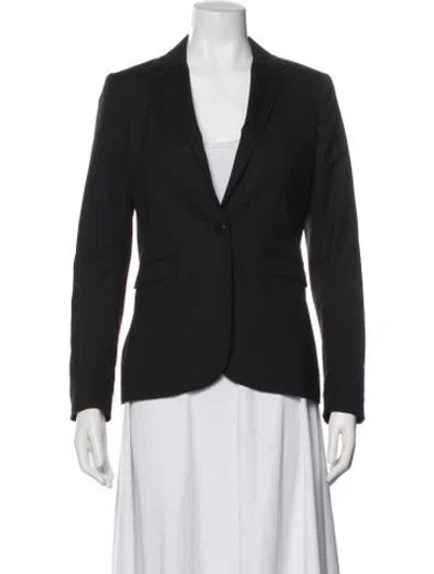Pre-owned Rag & Bone Wool Blazer In Black