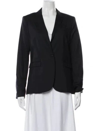Pre-owned Rag & Bone Wool Blazer In Black